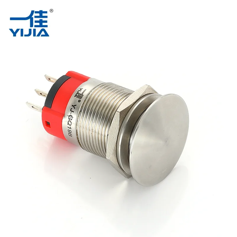 ปุ่มกดปุ่ม Mushroom Type Color Metal